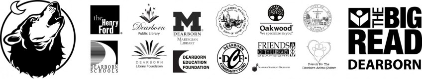 The Big Read Dearborn partner logos