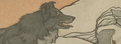 Wolf image from Saturday Evening Post cover